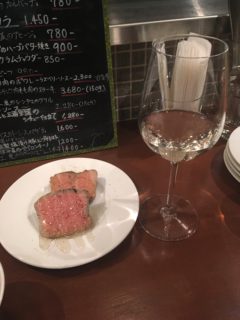 アンコウ鍋にワイン スタッフブログ 和食鉄板 銀座 朔月 Sakutsuki